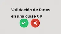 img of Formas sencillas de validar los datos en C#